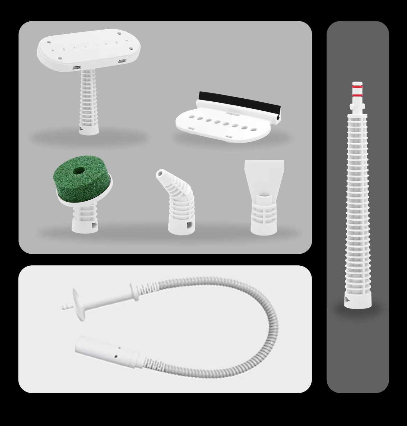 16-in-1 Dampfreiniger-Set Zubehör